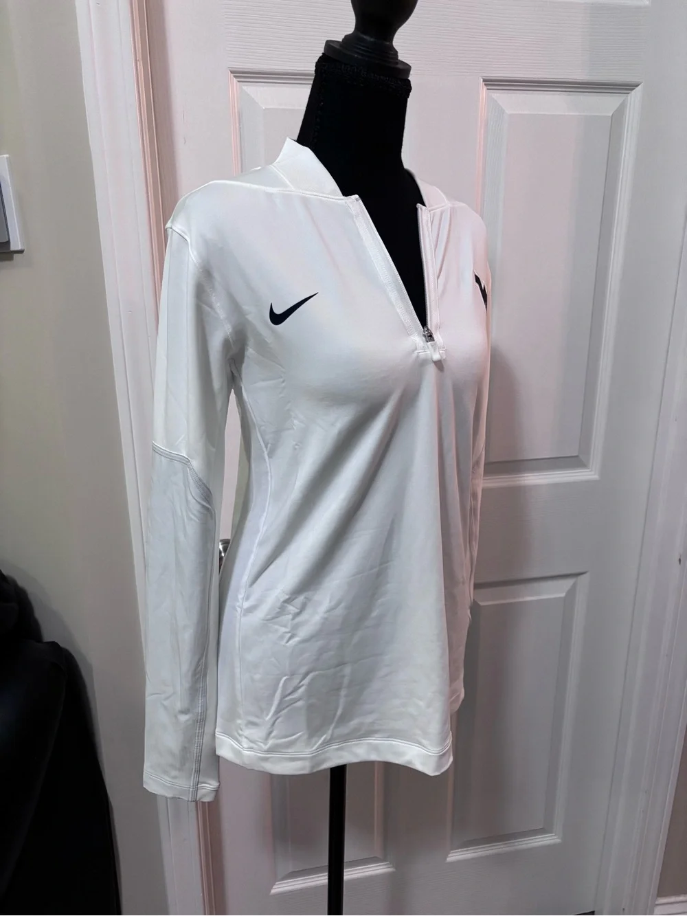 Nike White WV Football Jersey Pullover